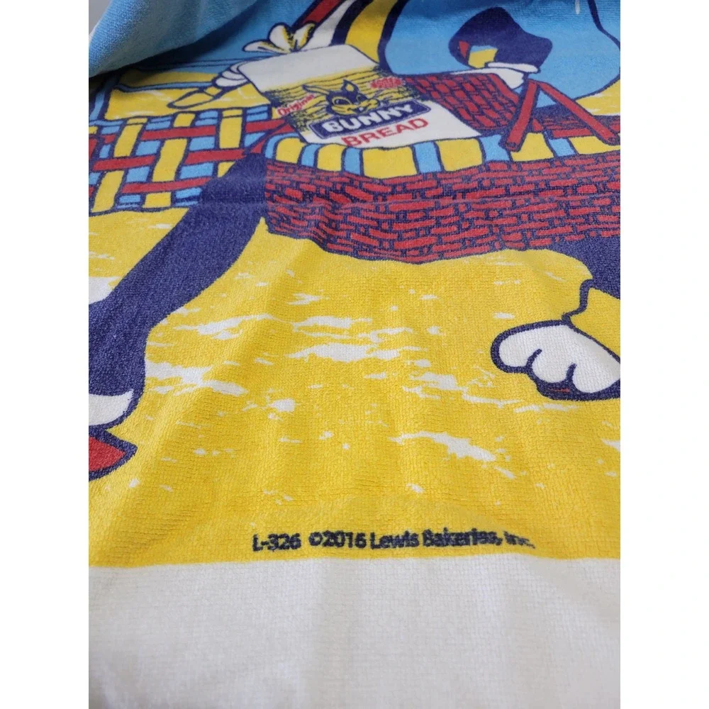 Bunny Bread Beach Towel Thats What I Said Lewis Bakeries Mascot  2016 54x32‎
